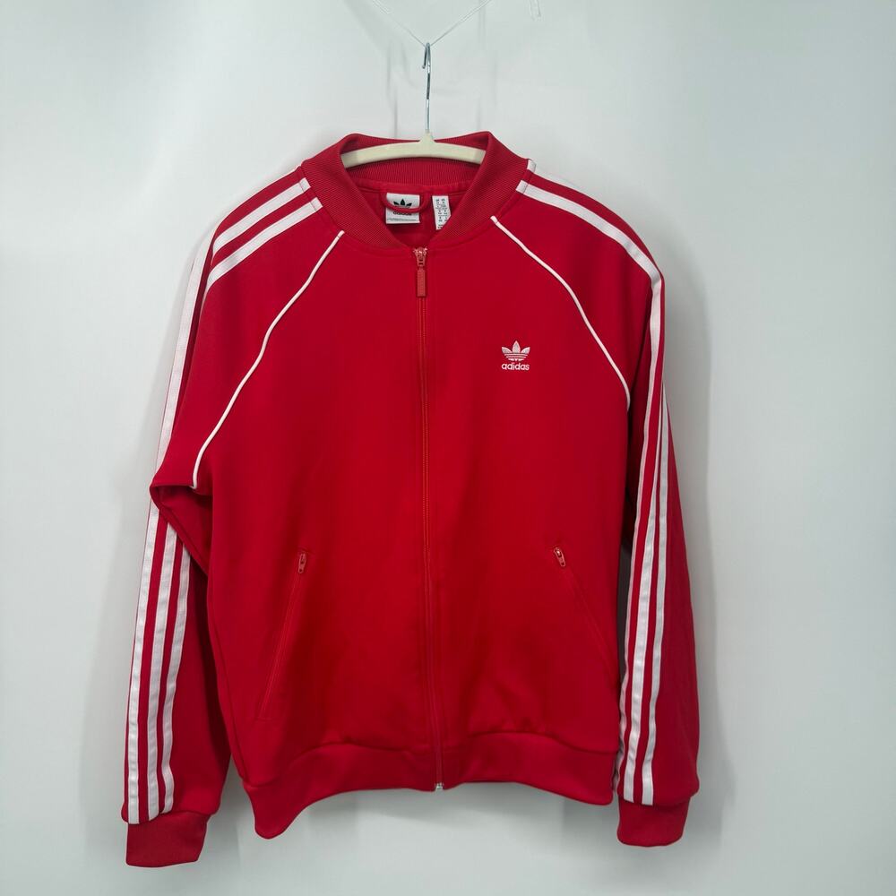 adidas Originals Adicolor Classics SST Track Jacket Wmn's M Red White 3-Stripes